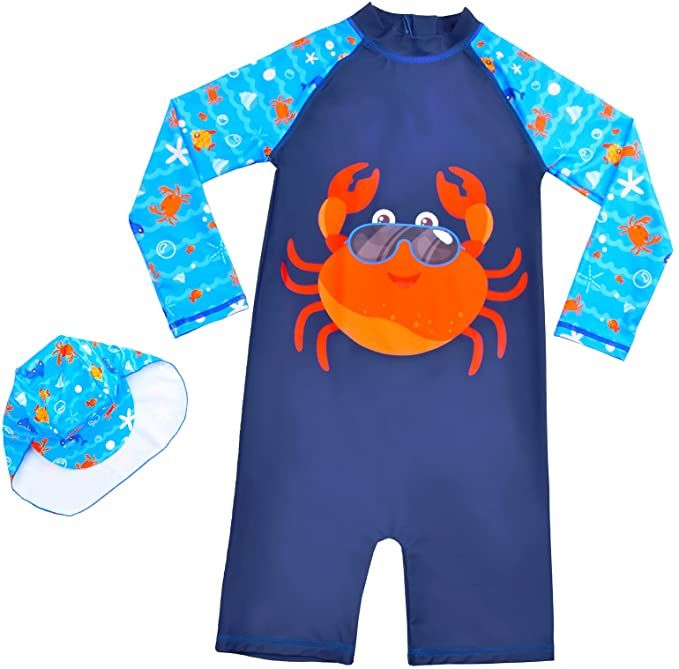 Toddler Swimsuit - Dinosaur Swimwear 3-6 Years for $10.47