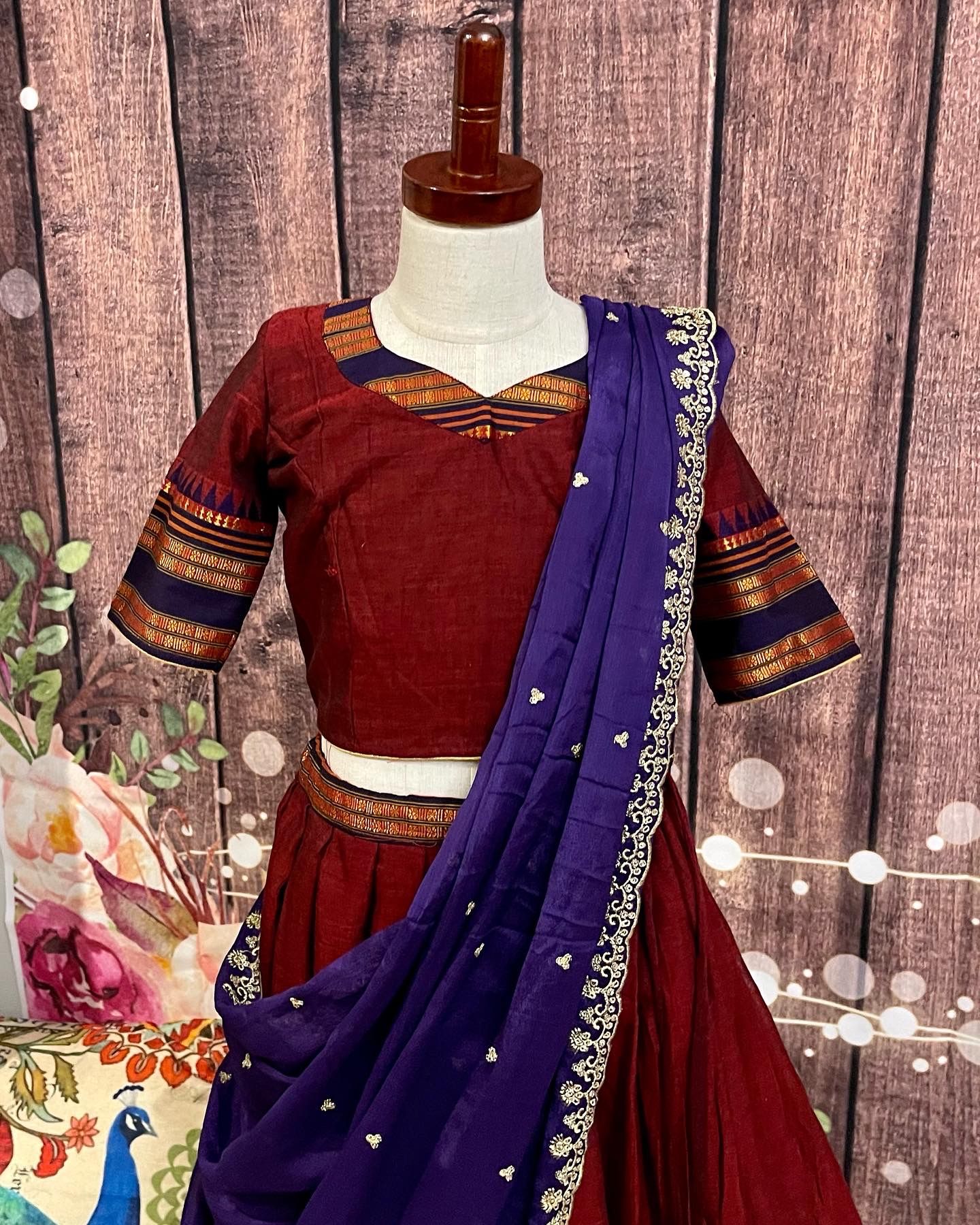 10 half-sarees that demand your immediate attention from this designer's  signature collection!