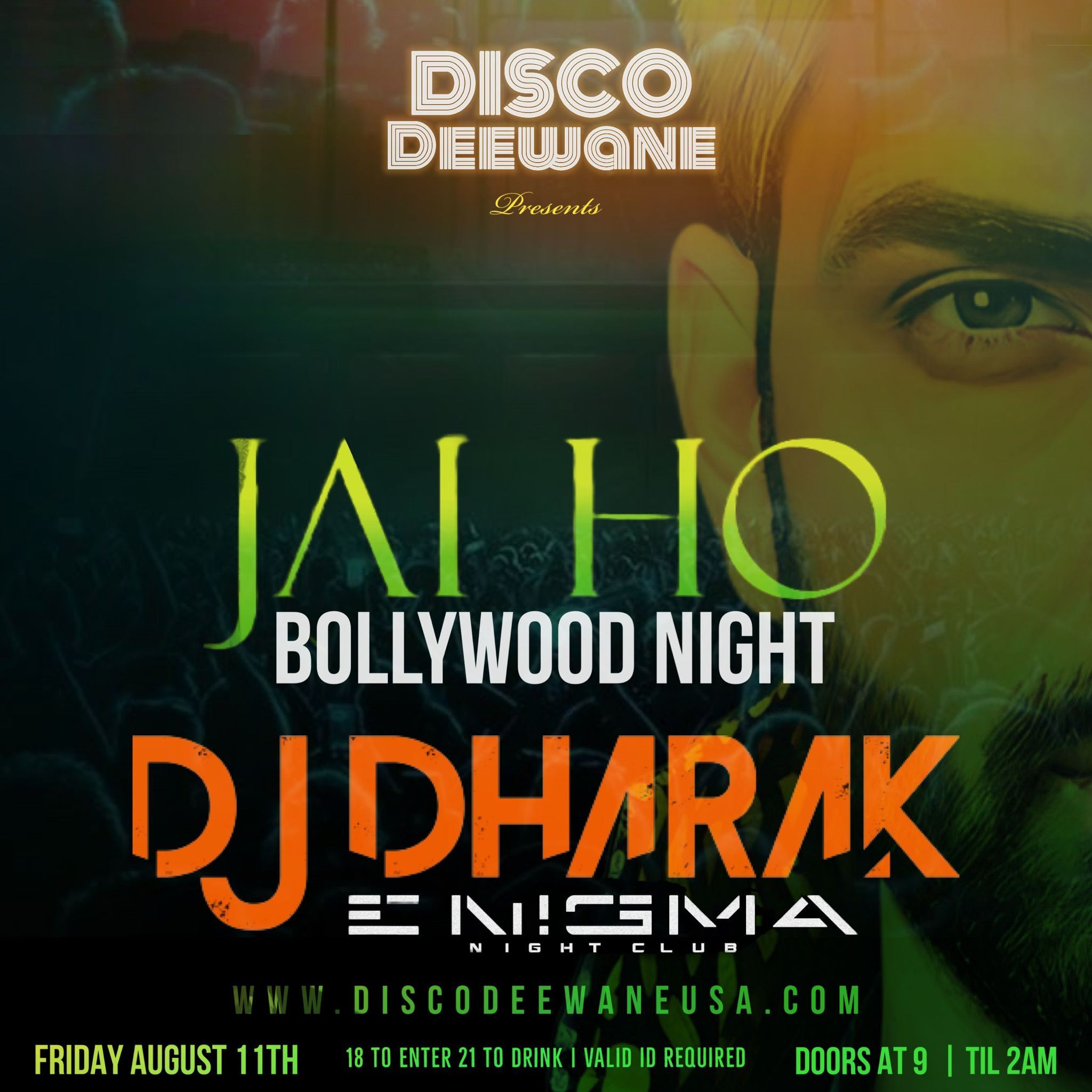 Jai Ho - Bollywood Night by DJ Dharak