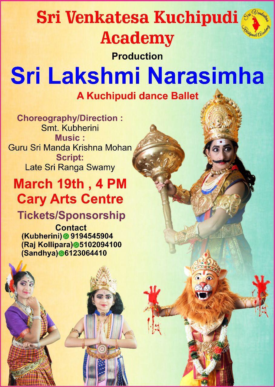 Sri Lakshmi Narasimha Kuchipudi dance ballet